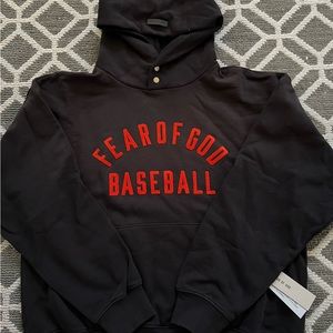 FEAR OF GOD Baseball Hoodie XS